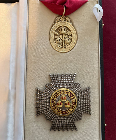 Order of the Bath, Knight Commander set (KCB), civil, silver gilt