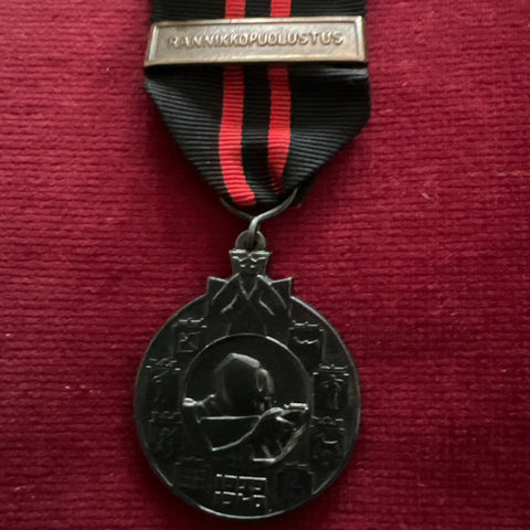 Finland, Winter War Medal, with bar, 1939-40