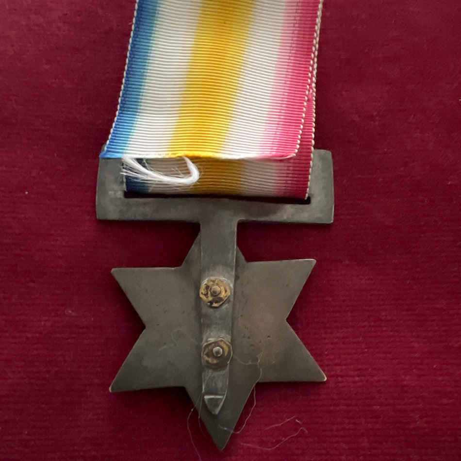 Gwalior Star, for Battle of Punniar 29th December 1943, unnamed as issued, replacement suspension, some wear