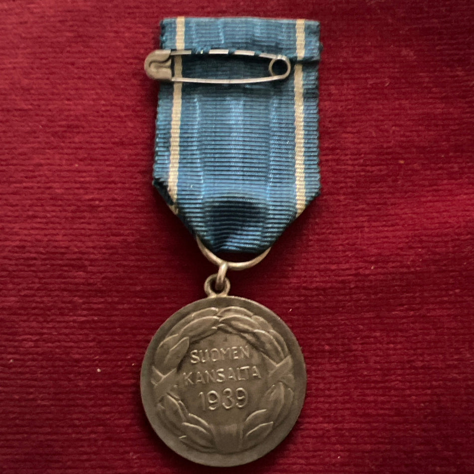 Finland, Bravery Medal, dated 1939, for the Winter War, silver
