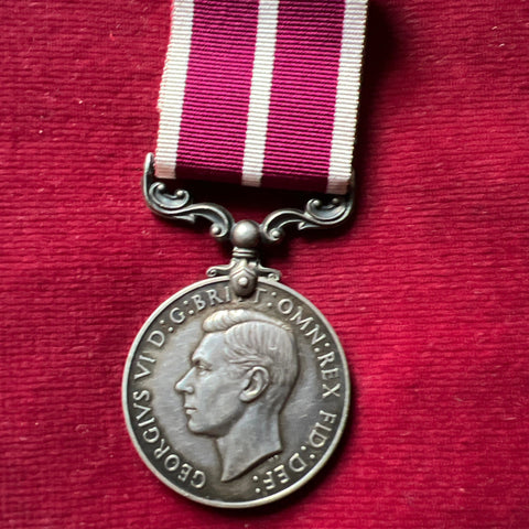 Meritorious Service Medal to Sergeant H. L. Buck, Royal Artillery