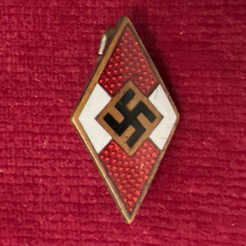 Nazi Germany, Hitler Youth cap badge