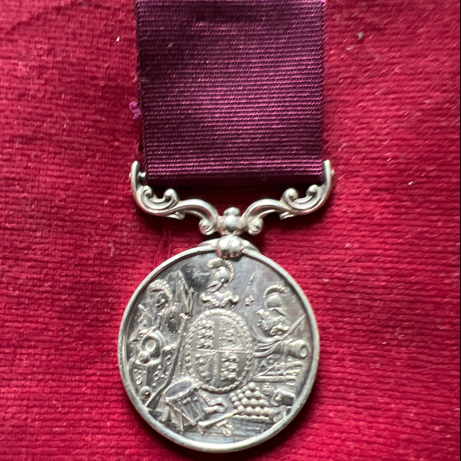 Army Long Service & Good Conduct Medal to Sergeant T. Anning, 4th Bde., Royal Artillery