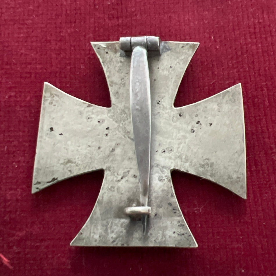 Nazi Germany, Iron Cross, 1st class, WW2, unmarked, a good example