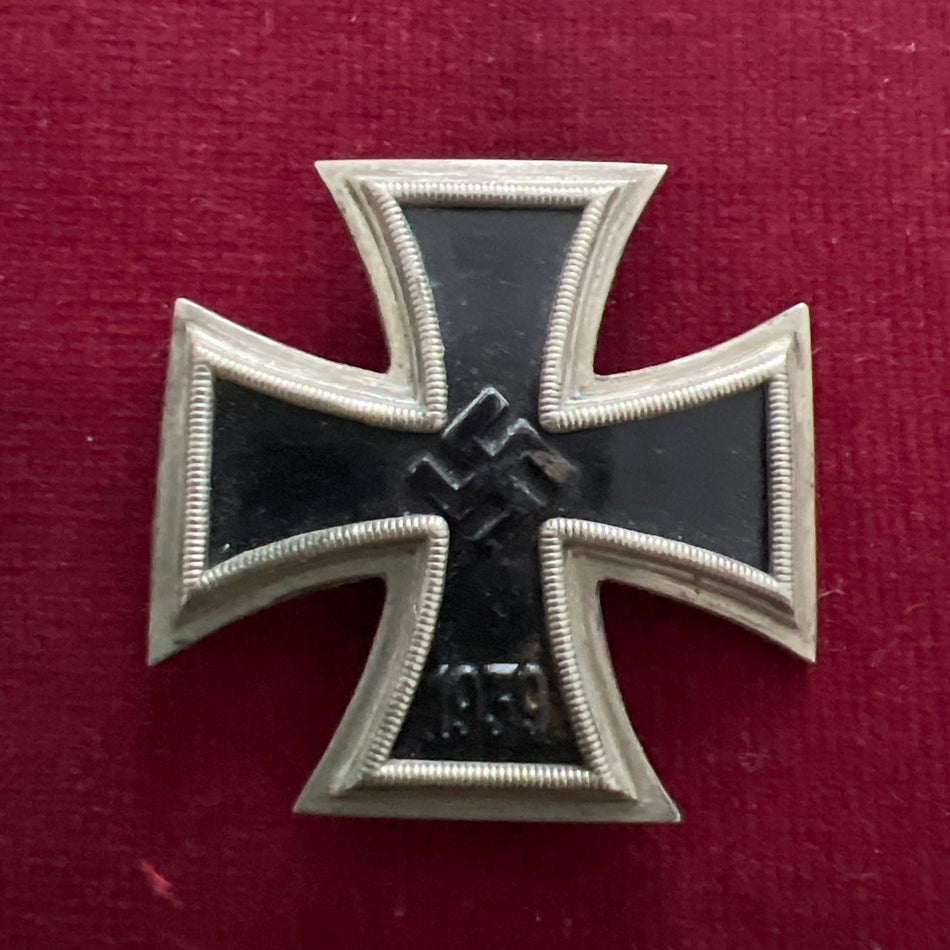 Nazi Germany, Iron Cross, 1st class, WW2, unmarked, a good example