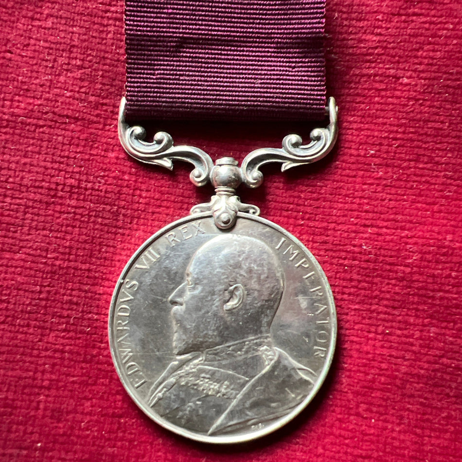 Army Long Service & Good Conduct Medal, Edward VII type, to Sergeant T. Gormley, R.G.A.