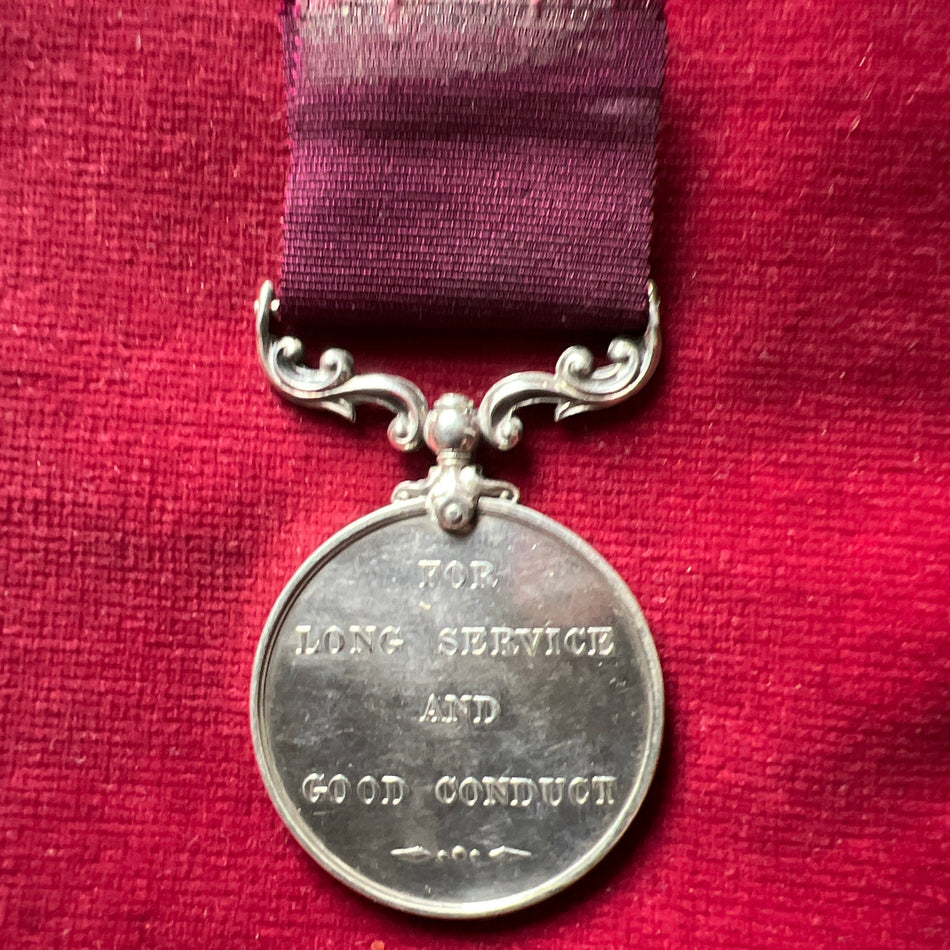 Army Long Service & Good Conduct Medal, Edward VII type, to Sergeant T. Gormley, R.G.A.