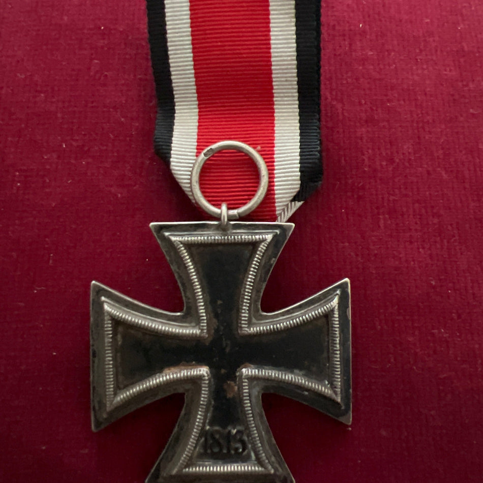 Nazi Germany, Iron Cross, maker marked number 55, some wear