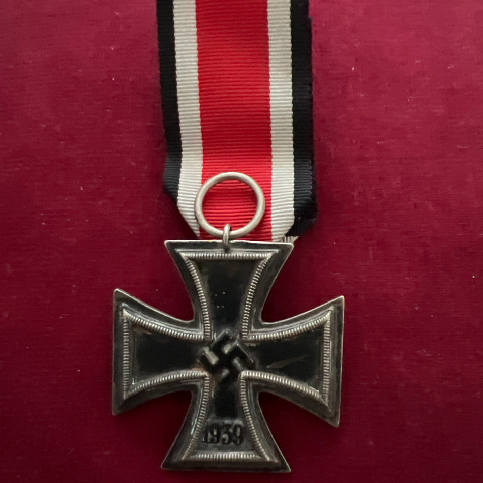 Nazi Germany, Iron Cross, maker marked number 55, some wear