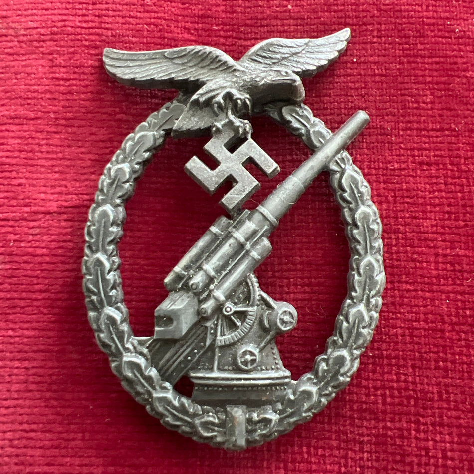 Nazi Germany, Luftwaffe Flak Badge, late-war example