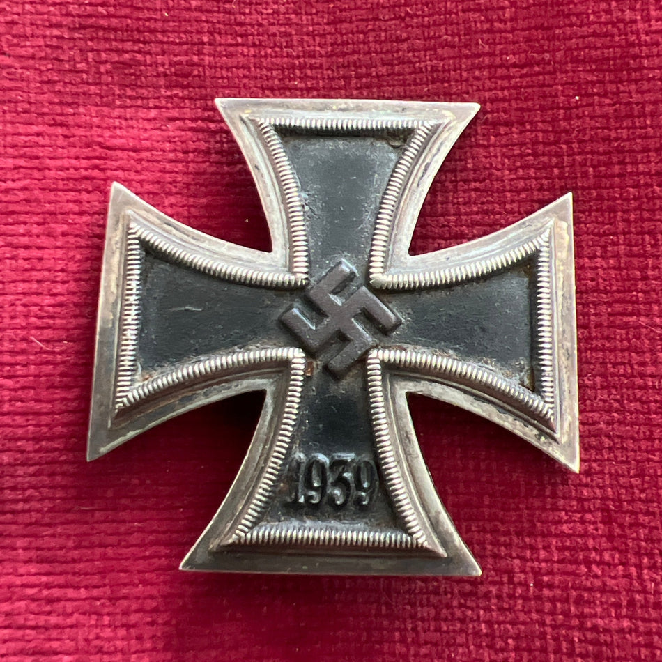 Nazi Germany, Iron Cross, 1st class, maker marked number 4