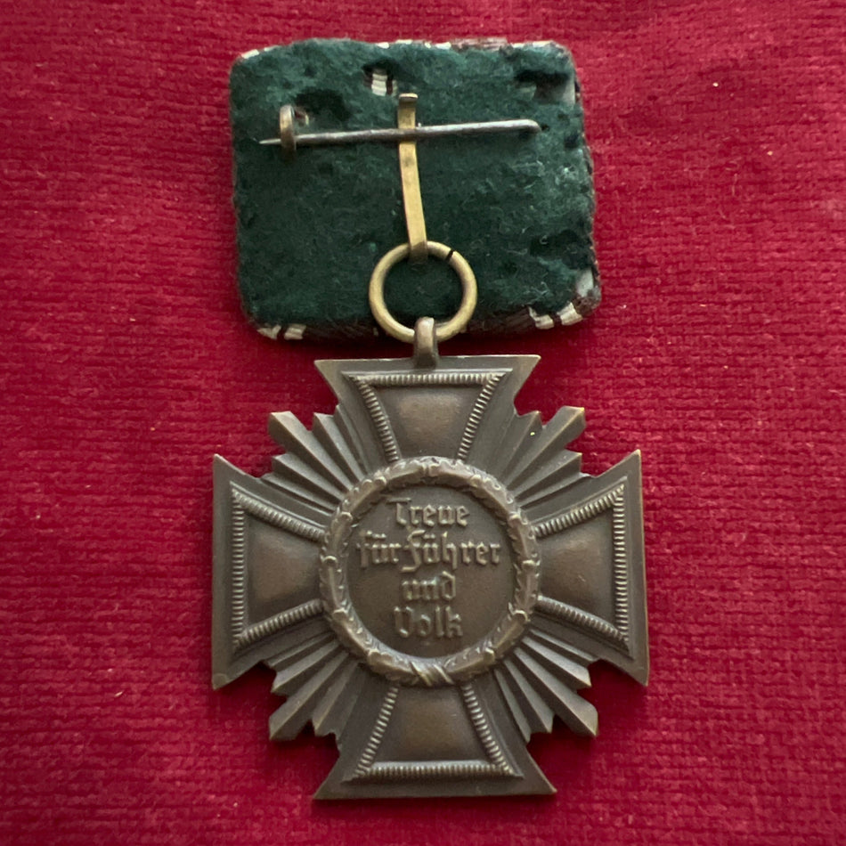 Nazi Germany, Nazi Party Long Service Award, 3rd class in bronze