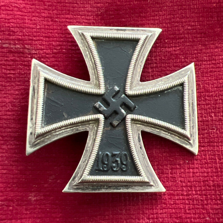 Nazi Germany, Iron Cross, 1st class, maker marked L/11 Deumer