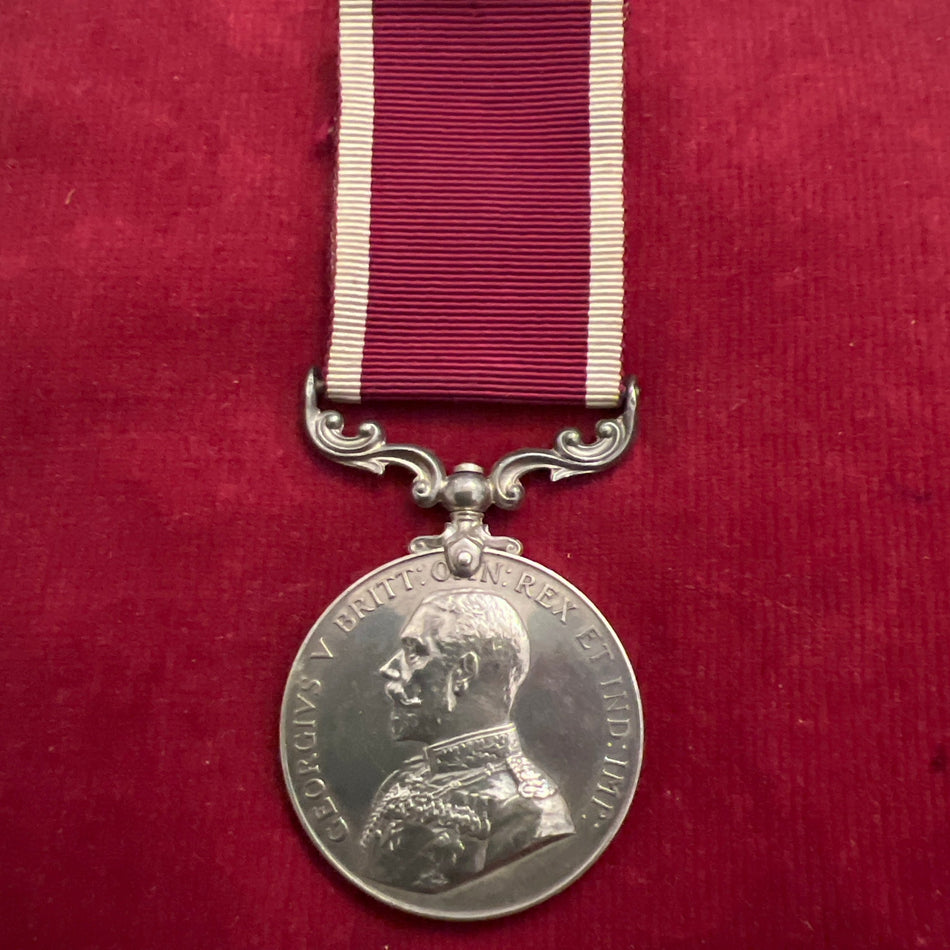 Long Service & Good Conduct Medal to 6376 Private P. Karn, Essex Regiment