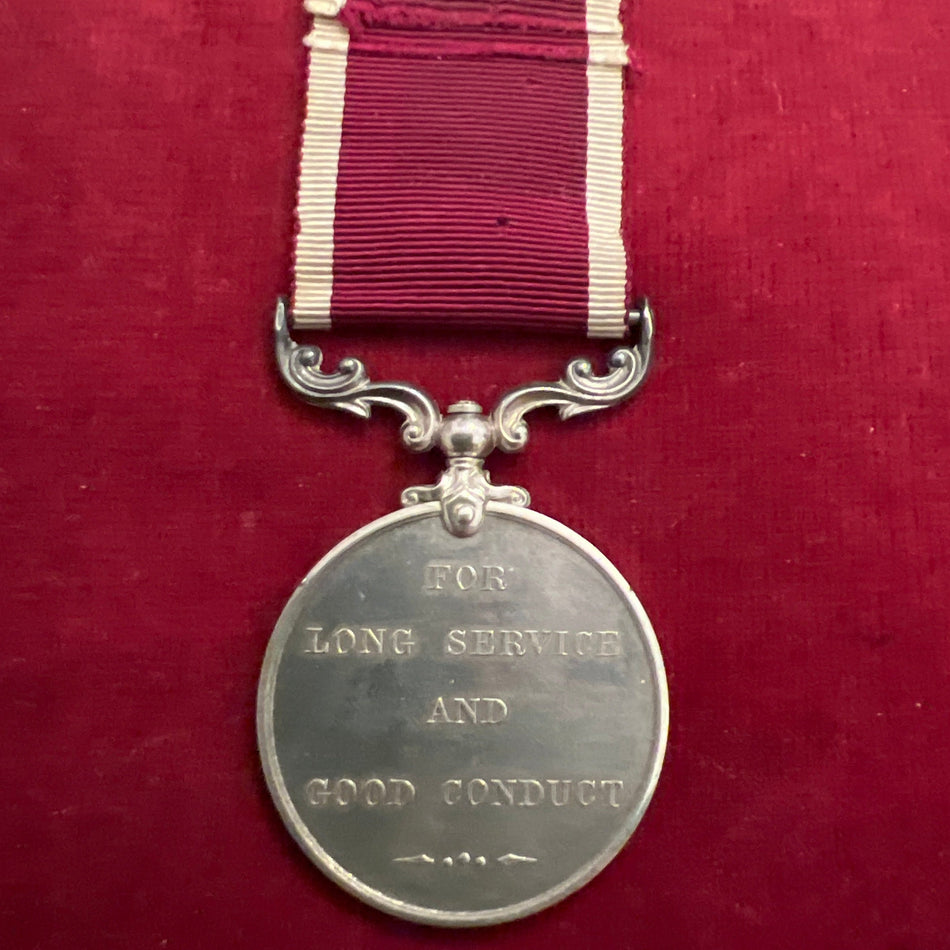 Long Service & Good Conduct Medal to 6376 Private P. Karn, Essex Regiment