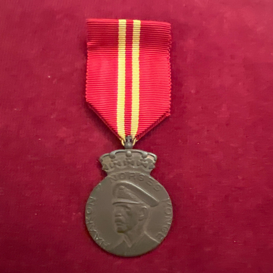 Norway, King Haakon VII 70th Anniversary Medal, 1st August 1942