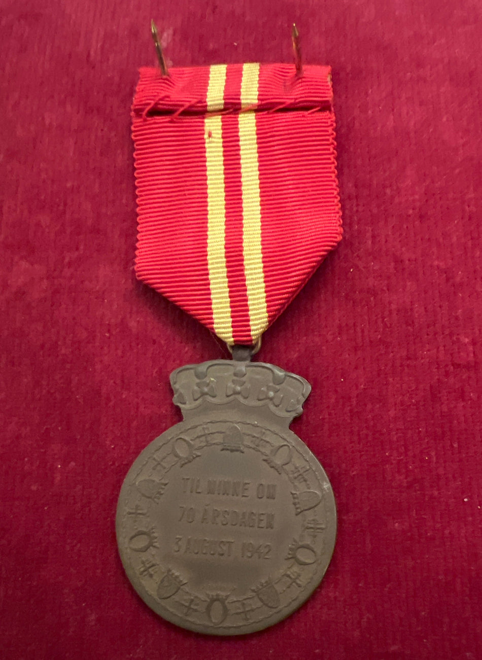 Norway, King Haakon VII 70th Anniversary Medal, 1st August 1942