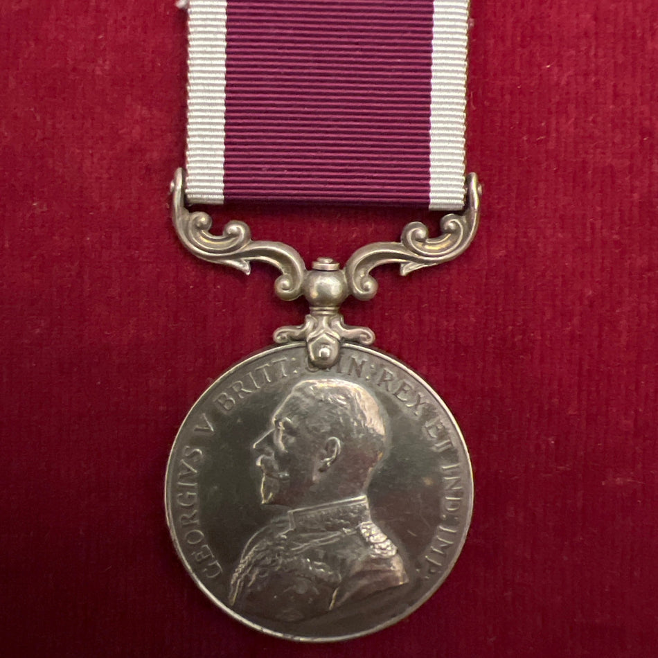 Medal for Long Service and Good Conduct (Military) to 6288908 Private J. D. Macintosh, Middlesex Regiment, awarded 1922