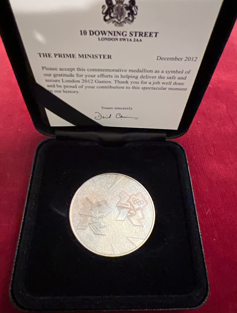 London 2012 Olympic Games Participant's Medal, for service at the games