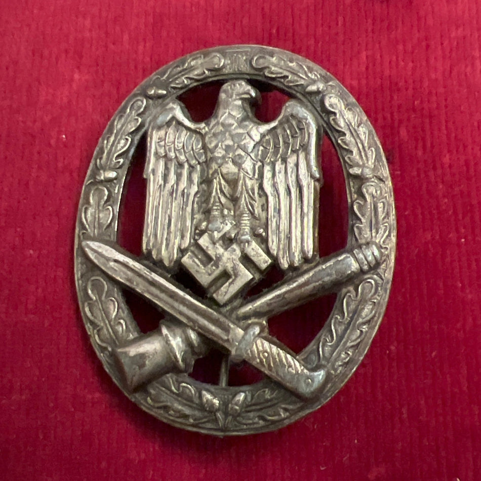 Nazi Germany, General Assault Badge, early type, scarce