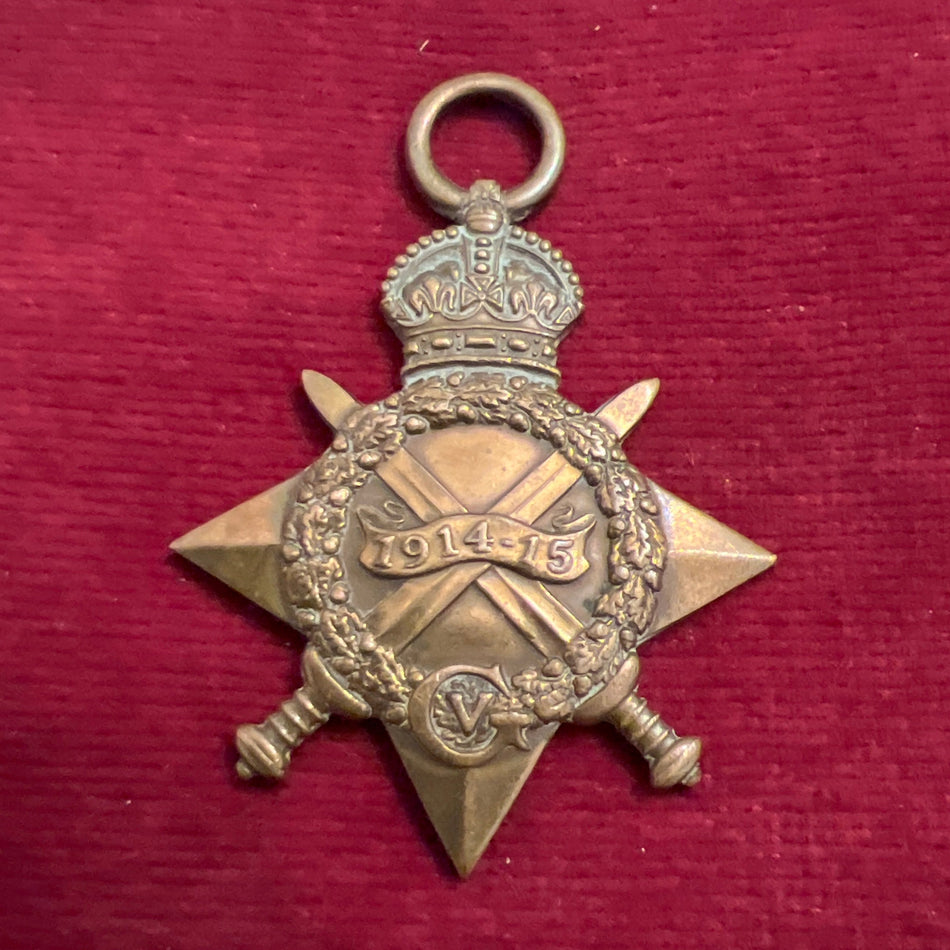 1914-15 Star to 12803 Corporal R. H. Bunn, Lincoln Regiment