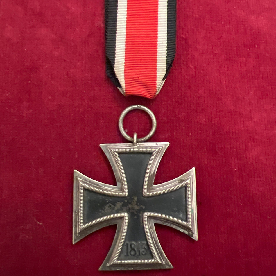 Nazi Germany, Iron Cross 1939-45, maker marked number 65