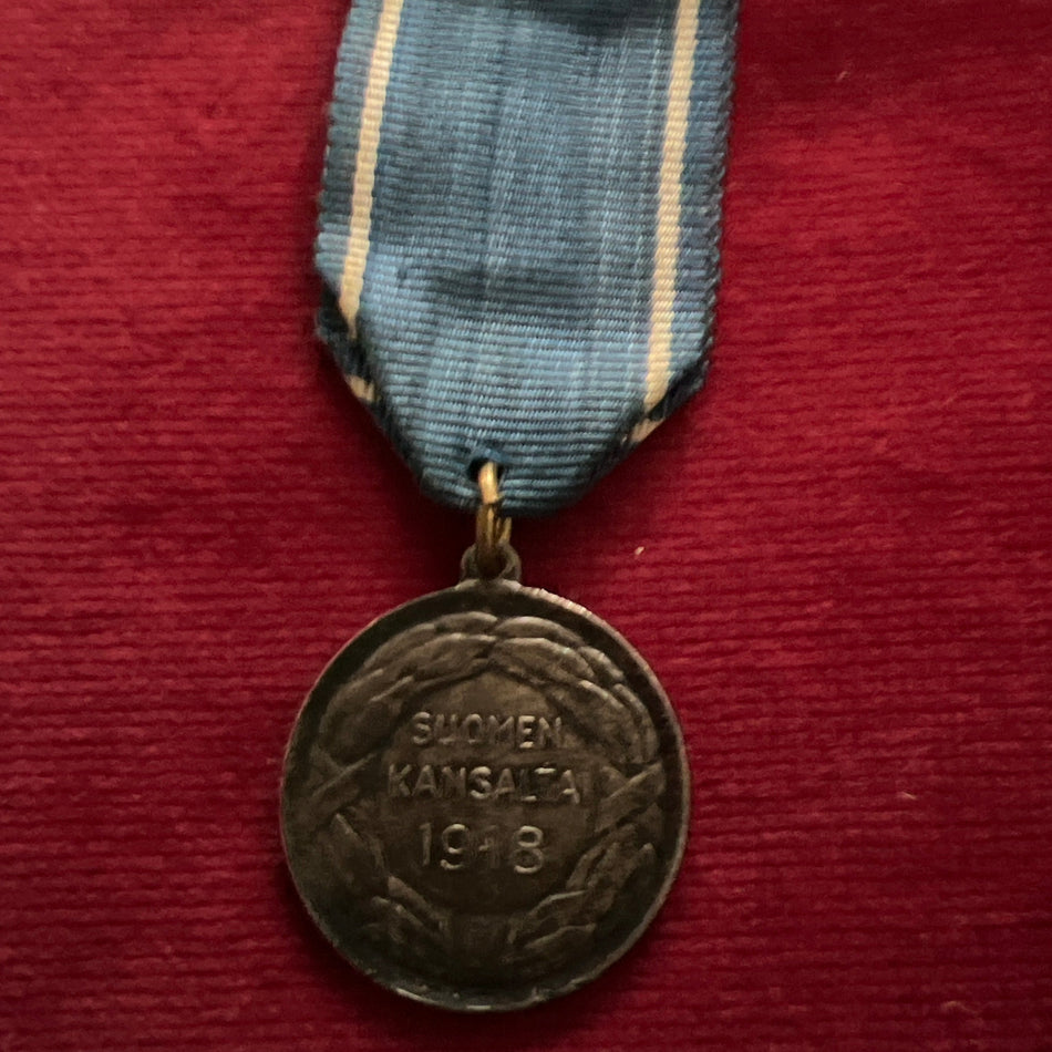 Finland, Bravery Medal in silver, dated 1918