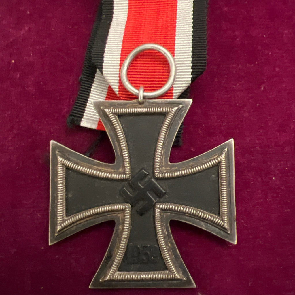 Nazi Germany, Iron Cross, 1939-45, maker marked no.55