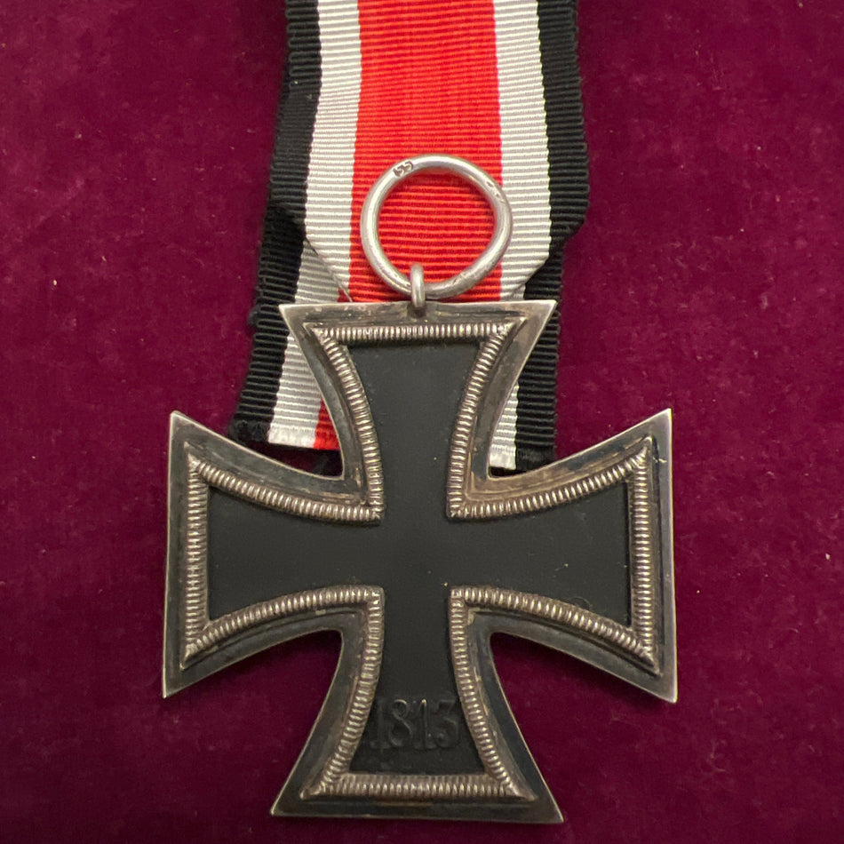 Nazi Germany, Iron Cross, 1939-45, maker marked no.55