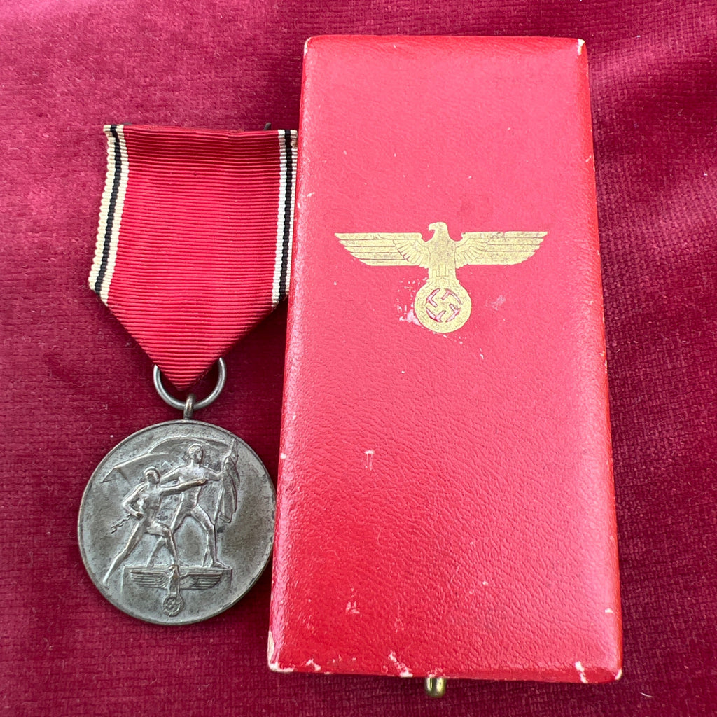 Nazi Germany, Entry Into Austria Medal, 1938, In Case 