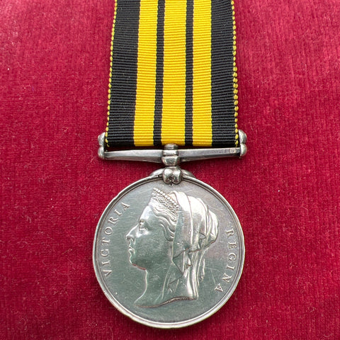 Ashantee Medal to 2102 Pte. J. Wood, 2nd Battalion, Rifle Brigade