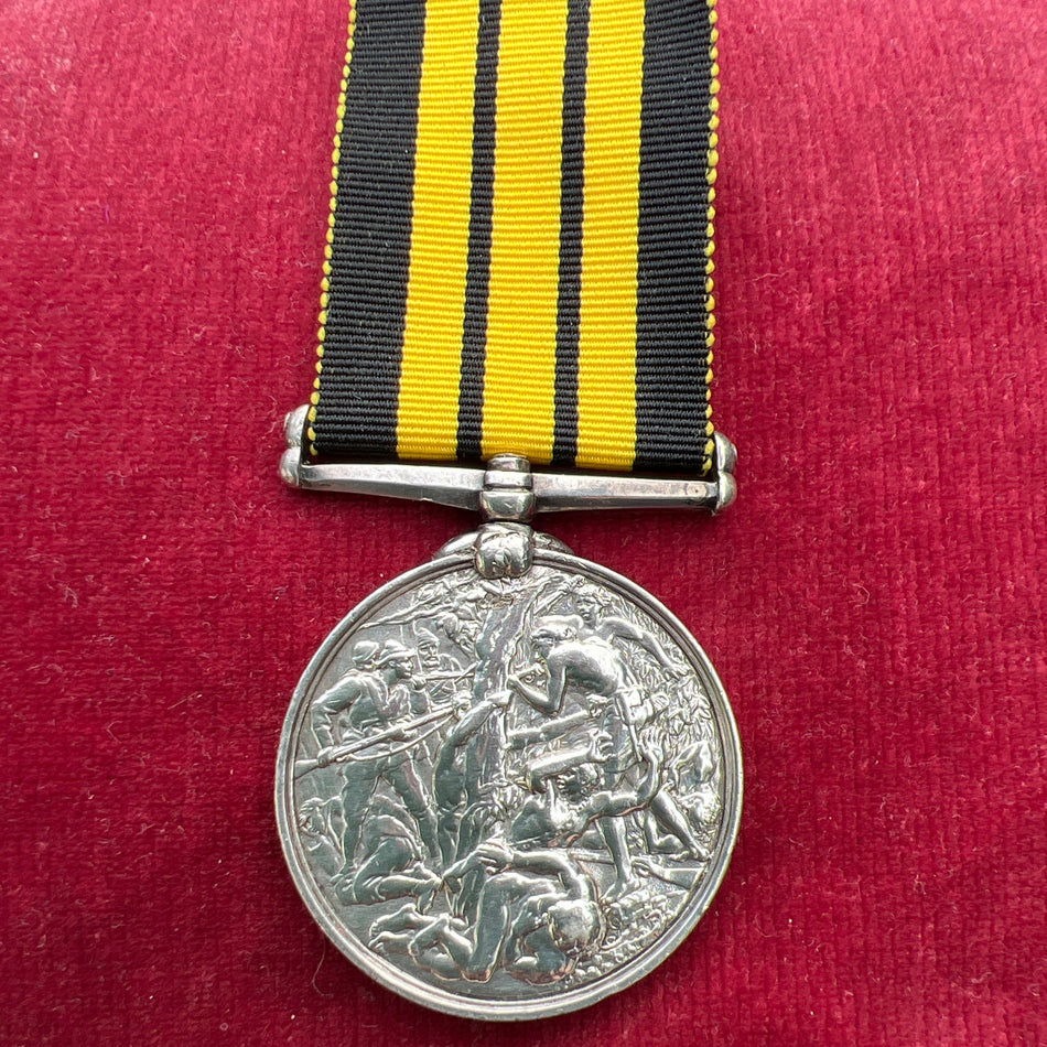 Ashantee Medal to 2102 Pte. J. Wood, 2nd Battalion, Rifle Brigade