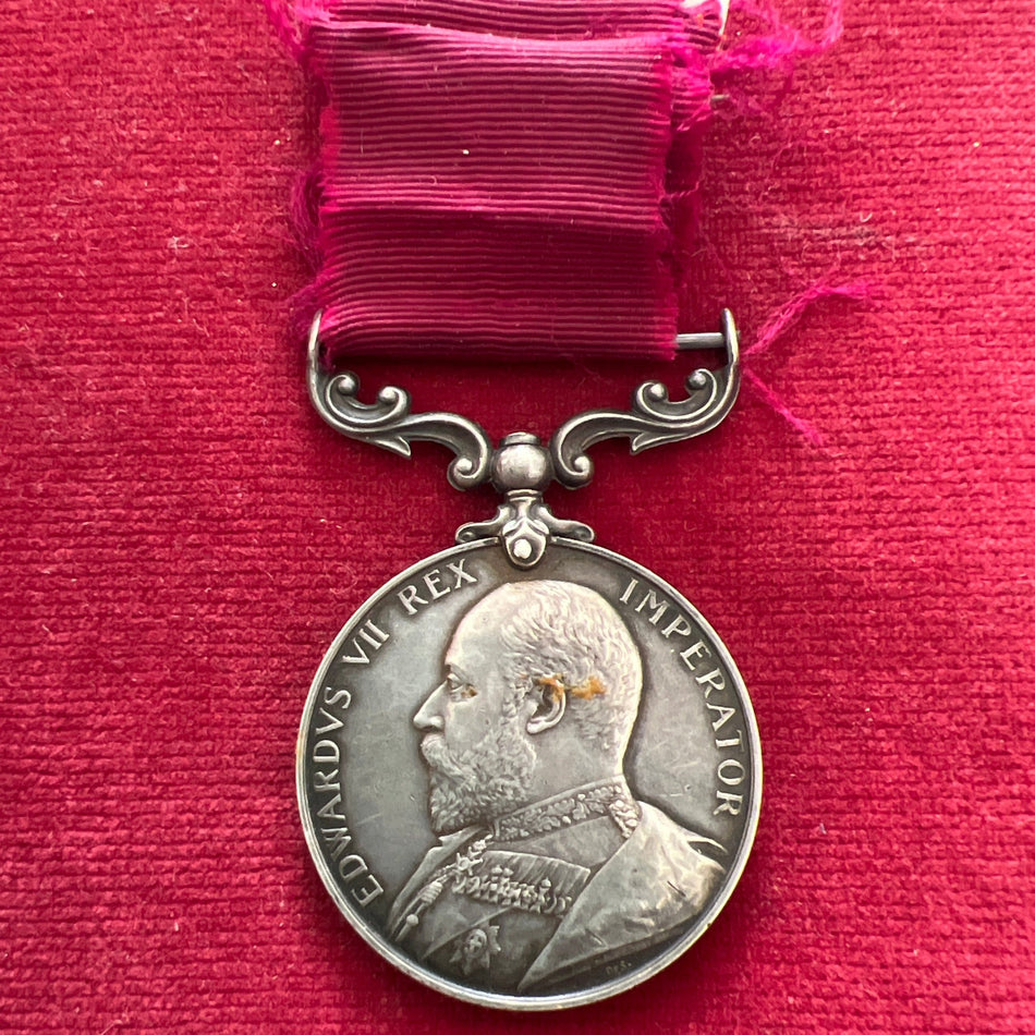 Army Long Service and Good Conduct Medal, Edward VII version, to 9462 Sergeant R. O'Donnell, Royal Irish Fusiliers