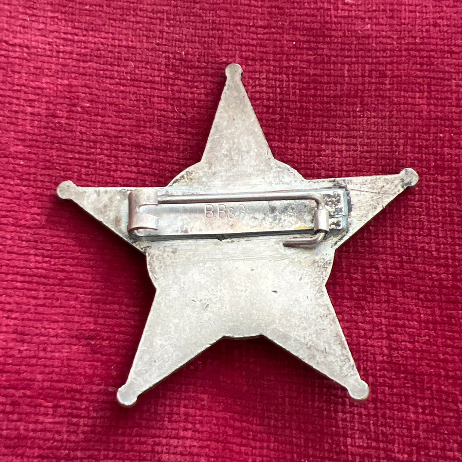 Ottoman Empire, Turkish War Medal (Gallipoli Star), WW1, maker marked B.B. & Co., some wear