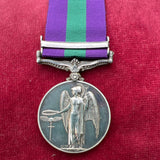 General Service Medal, Palestine 1945-48 bar, to Rifleman R. G. Roberts, King's Royal Rifle Corps