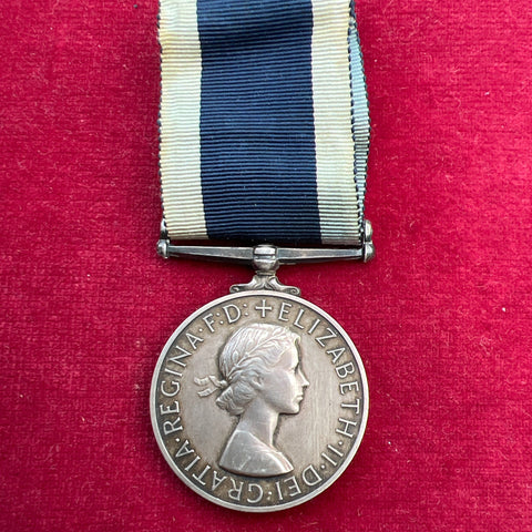 Naval Long Service and Good Conduct Medal to FX.893184 Halbert, P.O., A.F., Royal Navy, H.M.S. Fulmar
