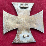 Nazi Germany, Iron Cross, 1st class, marked L/11, pin removed, a good example