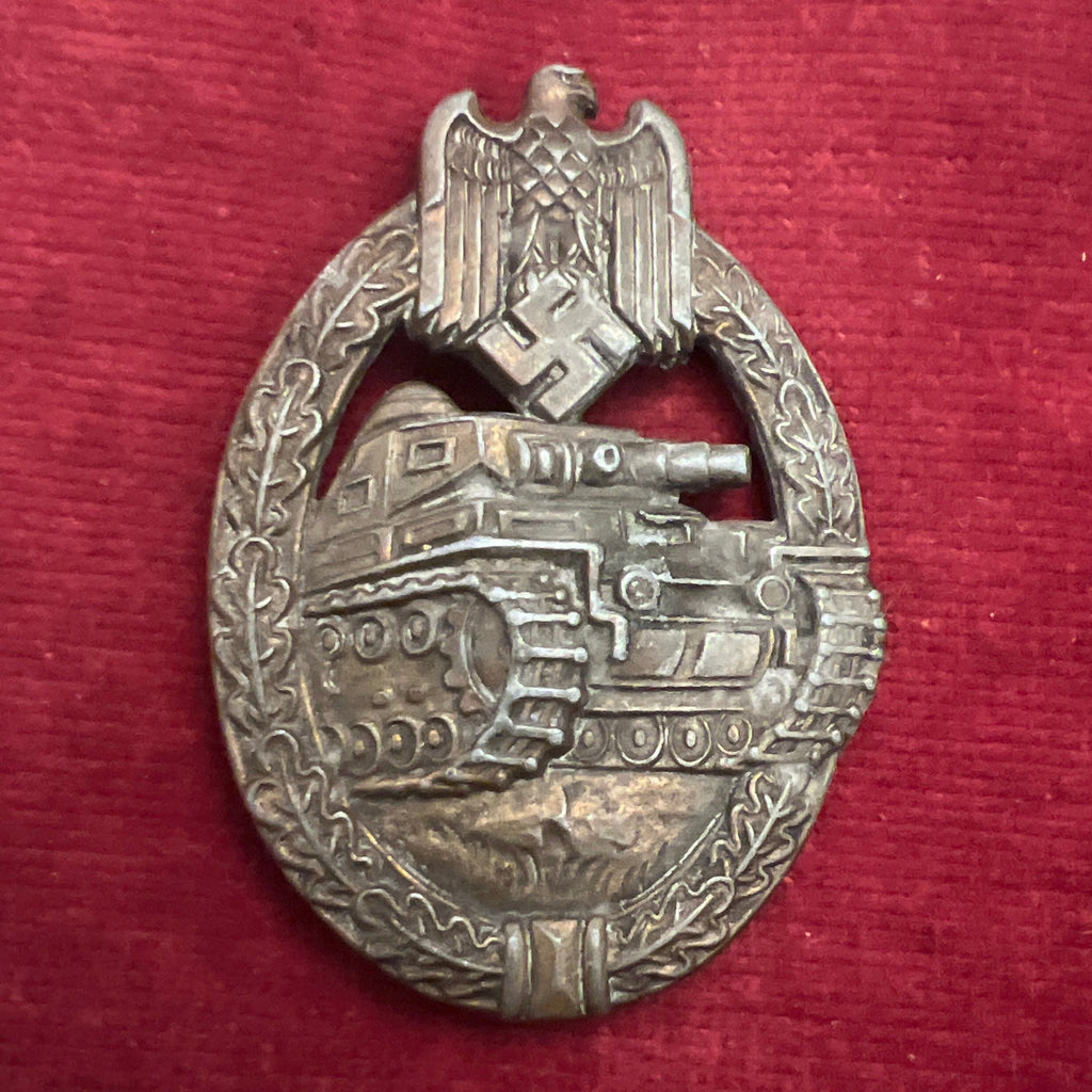 Nazi Germany, Tank Battle Badge, marked W, a good example