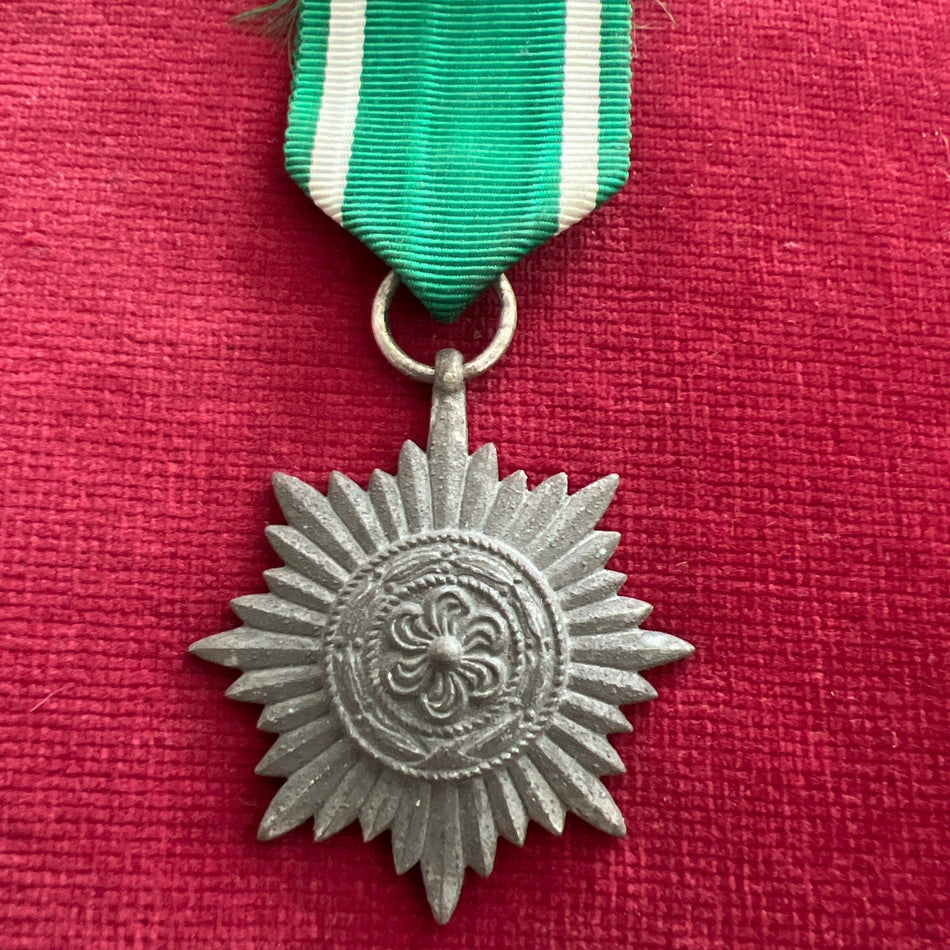 Nazi Germany, Eastern Peoples Award, 2nd class, civil, marked number 106