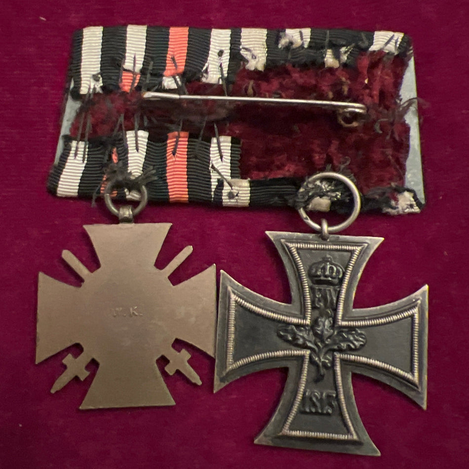 Germany, Iron Cross 1914-18/ Cross of Honour pair