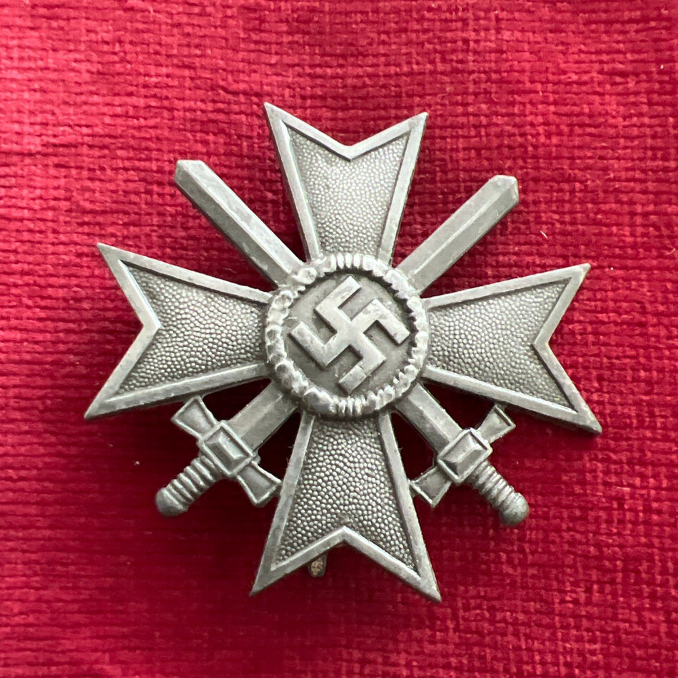 Nazi Germany, War Merit Cross with swords, 1st class, maker marked number 3, some wear