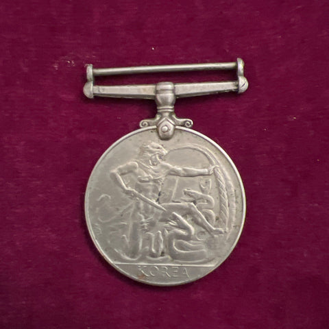 Korea Medal to 22646685 Private D. Stanbridge, Royal Army Ordnance Corps, some wear vb9408 £100 some wear