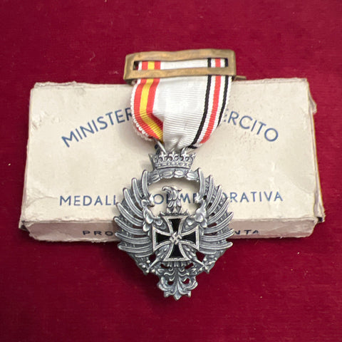 Spain, Medal for Spanish Volunteers for the Russian Front, 1941, with box of issue