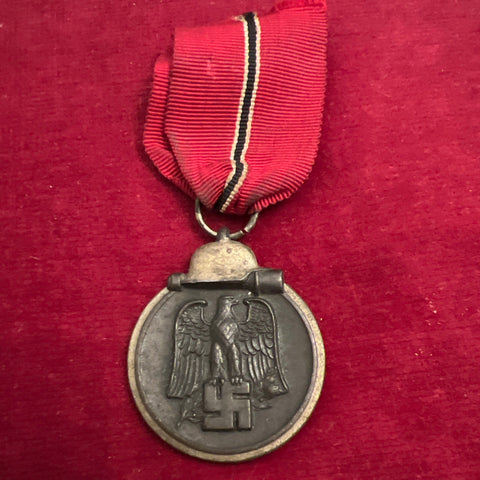 Nazi Germany, Russian Front Medal 1941-42, ring marked number 58