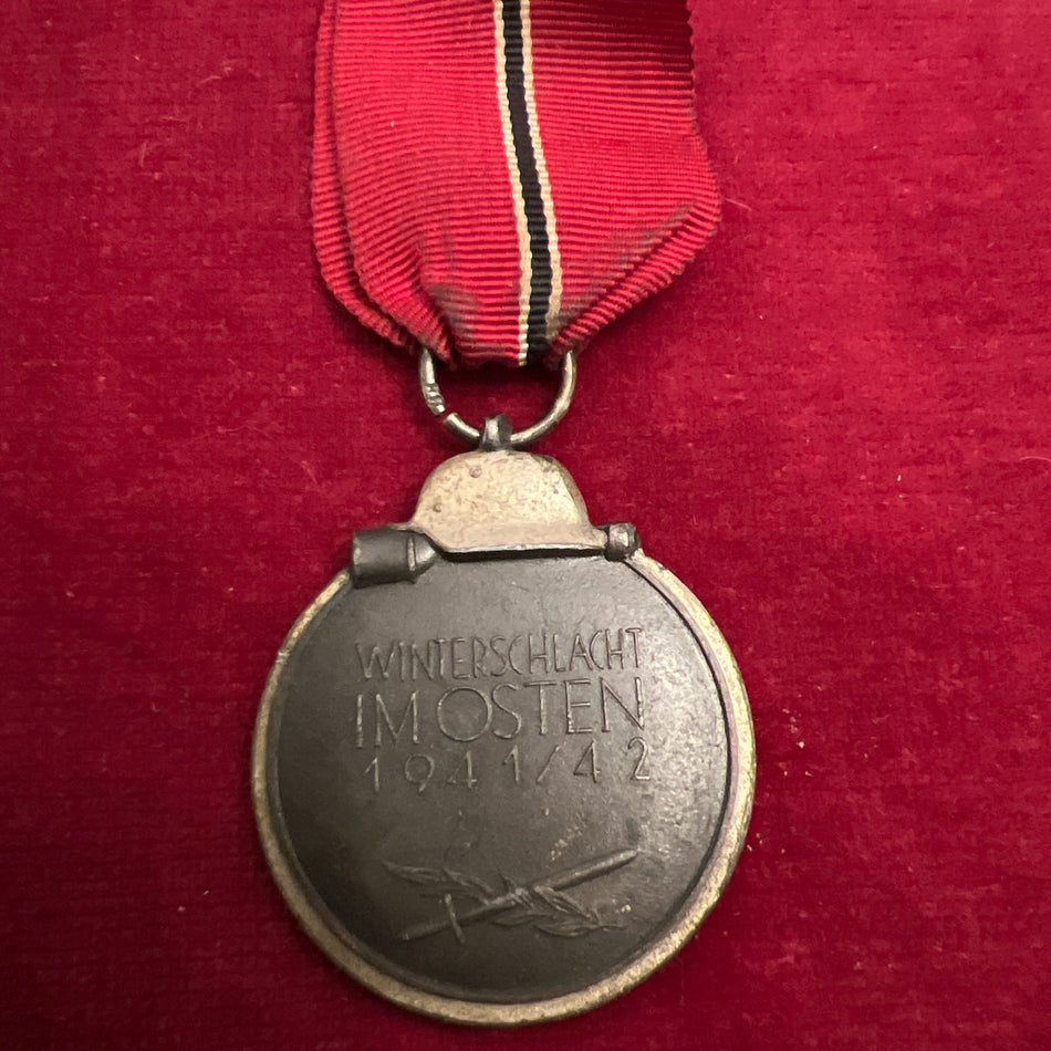 Nazi Germany, Russian Front Medal 1941-42, ring marked number 58