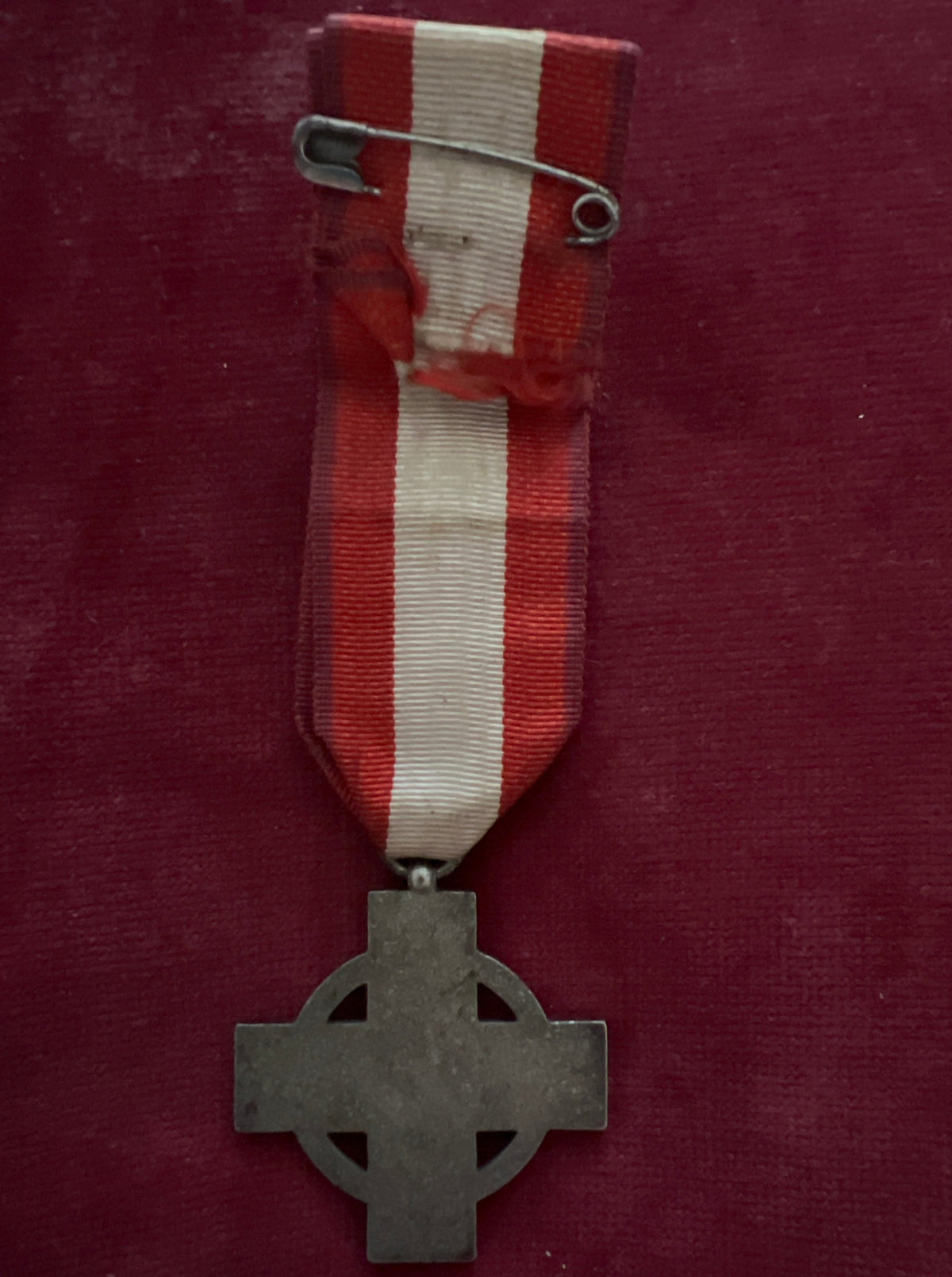 Red Ribbon Hitler Nazi Germany, Fire Service Cross, 2nd class, with original ribbon ...