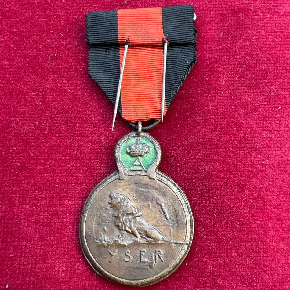 Belgium, Yser Medal 1914-18, bronze