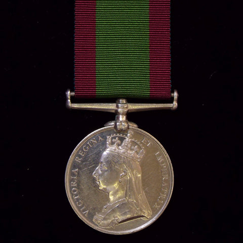 Afghanistan Medal 1878-80, awarded to Pte. E. Maguire, 1/12th Regiment, Suffolk Regiment - BuyMilitaryMedals.com - 1