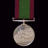 Afghanistan Medal 1878-80, awarded to Pte. E. Maguire, 1/12th Regiment, Suffolk Regiment - BuyMilitaryMedals.com - 2