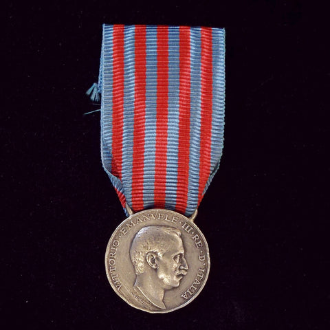 Italy Libia Medal, 1912-20, silver